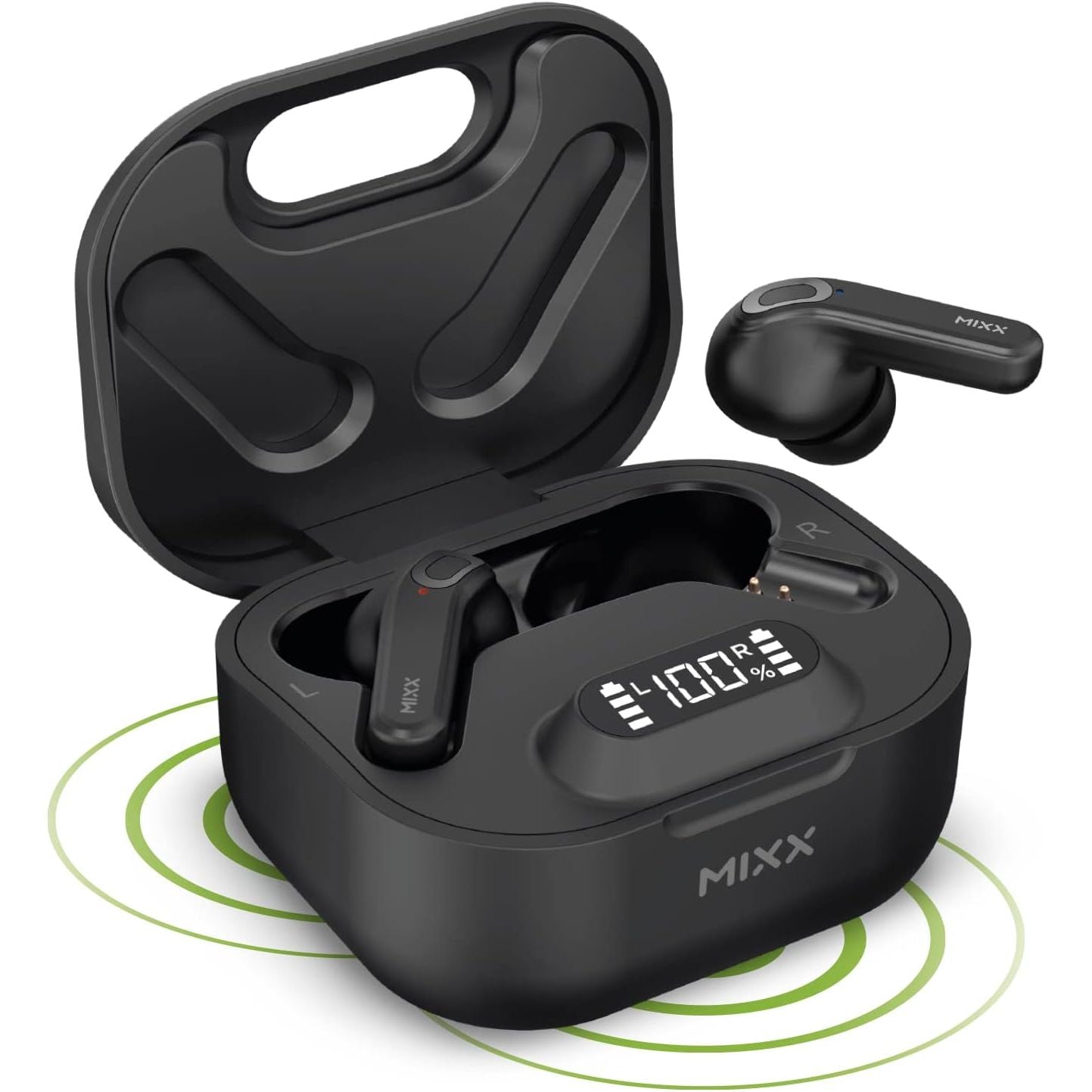 Buy MIXX,MIXX StreamBuds Mini Charge True Wireless Earbuds – Bluetooth 5.1 TWS Earbuds, Wireless Charging Case, Built-in Mic, 3 EQ Modes, Up to 40 Hours Playtime - Gadcet UK | UK | London | Scotland | Wales| Near Me | Cheap | Pay In 3 | In-Ear Headphones